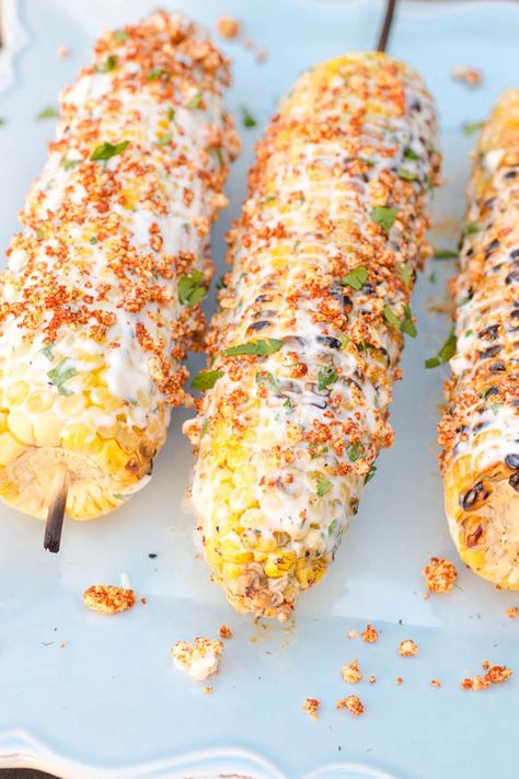 Mexican Street Cornwomansday Mexican Street Corn Recipe, Mexikansk Mat, Street Corn Recipe, Pasta Vegetariana, Mexican Street Corn, Smitten Kitchen, Street Corn, Mexican Street, Corn Recipes