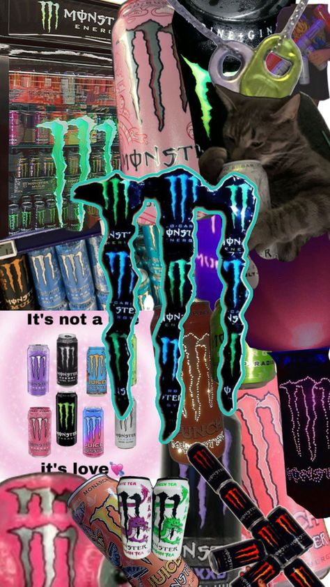 monster Monster Energy Aesthetic, Monster Collage, Monster Cans Diy, Energy Aesthetic, Reading Sheet Music, Monster Wall, Monster Energy Drink, Whatsapp Wallpaper Cute, Electric Guitar Design