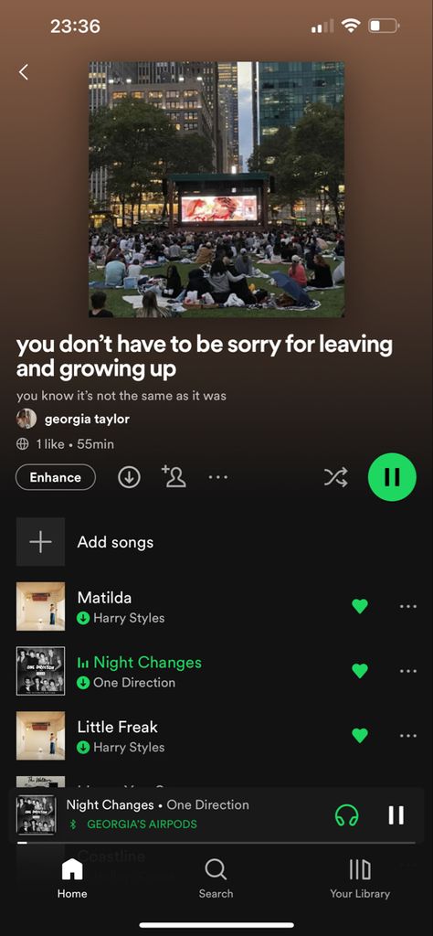 #spotify #playlist #songs #aesthetic #spotifywrapped #playlistname #playlistnameideas #spotify Harry Styles Playlist Name, Spotify Playlist Songs, Travel Playlist, Songs Aesthetic, Playlist Songs, Playlist Ideas, Spotify Playlists, Music Mood, Song Playlist