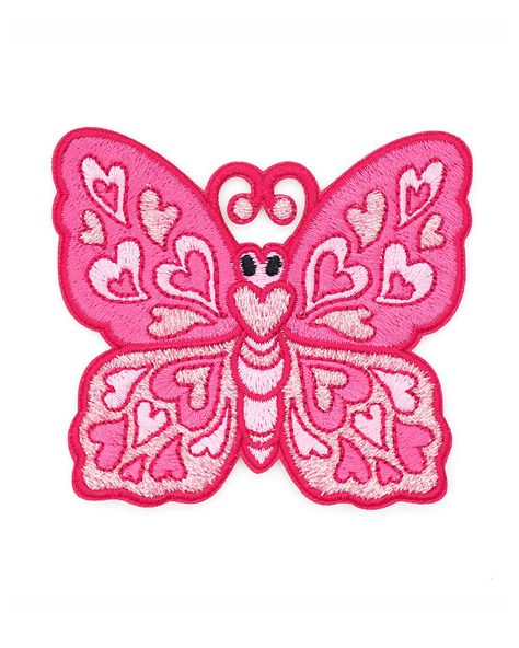 A beautiful open-winged butterfly featuring heart patterns throughout it's pink body and wings.Patch packaging includes instructions for ironing-on to your jacket, bag, or more making this a great gift.Emroidered patchIron-on backingUnique, heat-cut shapeFeatures cut-out space at antennae!Glitter... Space Patches, Game Roblox, Butterfly Patch, Online Scrapbook, Heart Butterfly, Pink Body, Custom Patches, Love Bugs, Halloween Boo