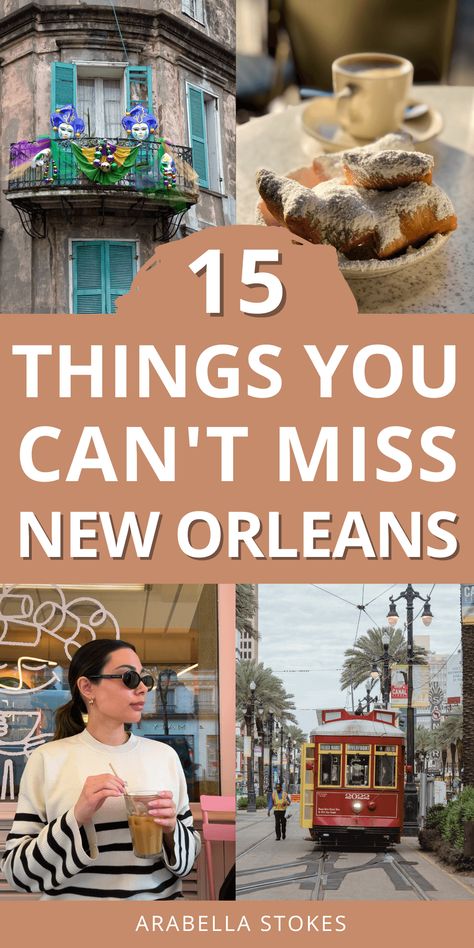 Planning your trip New Orleans trip? This guide covers all the exciting things to do in New Orleans, Louisiana! — new orleans travel guide | where to stay in new orleans | new orleans aesthetic | new orleans vacation | new orleans photography | new orleans outfit | new orleans things to do | new orleans food To Do In New Orleans, Gluten Free Food In New Orleans, New Orleans Food Guide, New Orleans At Christmas, New Orleans Themed Party, What To Do In New Orleans, New Orleans Outfit Ideas, New Orleans Things To Do In, New Orleans Aesthetic French Quarter