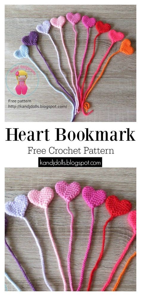 Lovely Heart Bookmark Free Crochet Pattern #freecrochetpattern #crochetpattern #heartpattern #bookmarkpattern Crochet Bookmarks Free Patterns, Easy Crochet Bookmarks, Bookmark Pattern, Penanda Buku, Crochet Bookmark Pattern, Heart Bookmark, Crochet Heart Pattern, Crochet Bookmarks, Crochet Motifs