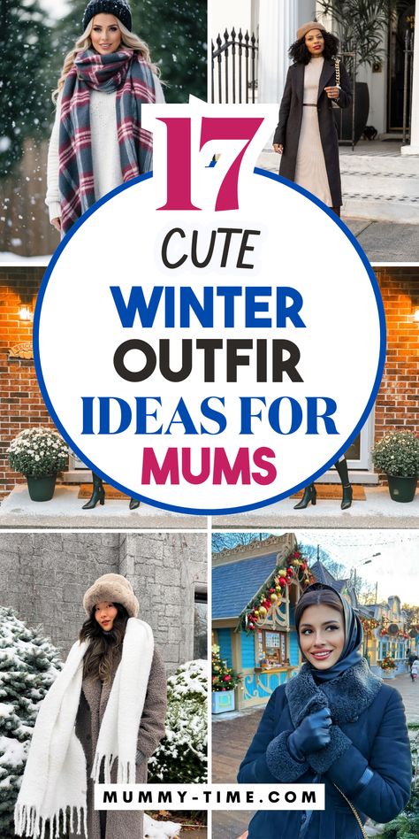 Get inspired with cute winter outfit ideas for mums! 🧣❄️ Stay warm and fashionable with chic sweaters, cozy scarves, and trendy coats. These outfits are perfect for mums who want to look great while staying comfortable. Save this pin for your winter fashion inspiration! 📌💖 Winter Outfit 30s, Winter Mom Fashion, Lunch Outfit Ideas Winter Casual, Mom Winter Fashion, Winter Zoo Outfit, How To Dress Cute In Cold Weather, Winter Outfits With Jackets, Trendy Mom Outfits Winter, Mom Winter Outfits