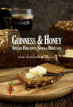 Brown Soda Bread, Guinness Recipes, Irish Bread, Drinking Whiskey, Irish Desserts, Irish Cooking, Irish Dishes, Whisky Sour, Irish Soda Bread Recipe