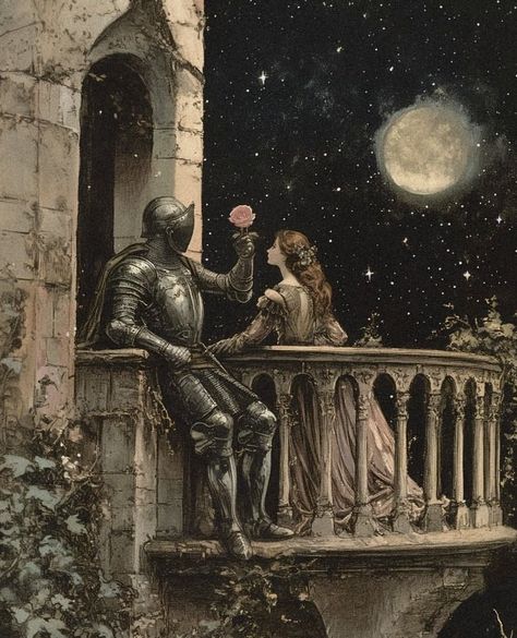 Be My Best Friend, Medieval Romance, Medieval Aesthetic, Arte 8 Bits, Rennaissance Art, Romance Art, Escape Reality, Arte Inspo, Beautiful Dark Art