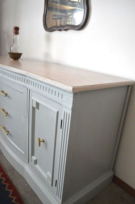 before after boring sideboard to super sophisticated sideboard, painted furniture White Painted Buffets And Sideboards, Kitchen Buffets And Sideboards, Refurbished Sideboard Buffet, Sideboard Makeover Before After, Buffet Table Flip, Sideboard Upcycle Ideas, Upcycled Sideboard Ideas, Sideboard Paint Ideas, Refinish Sideboard