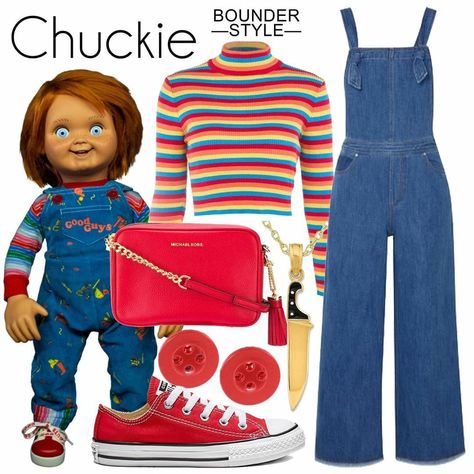 Chucky Outfit, Chucky Halloween Costume, Week Aesthetic, Cartoon Halloween Costumes, Fashion Outfits Winter, Chucky Costume, Chucky Halloween, Fashion Outfits Summer, Fashion Fall Outfits