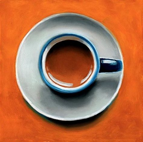 Still Life Ideas, Pastel Still Life, Painting Portfolio, Coffee Art Painting, Coffee Drawing, Coffee Painting, Simple Canvas Paintings, Food Painting, Life Ideas