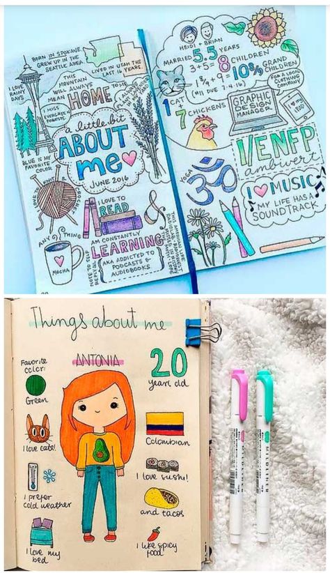 Personal Diary Ideas, Books Bullet Journal, Bullet Journal Month, Bullet Journal For Beginners, Diy Photo Book, Journal Inspiration Writing, Bullet Journal Ideas Templates, Creating A Bullet Journal, Bullet Journal Mood Tracker Ideas