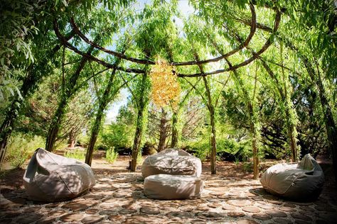 Open Gazebo, Living Willow, Natural Fence, Fencing Ideas, Natural Playground, Backyard Playground, Natural Building, Have Inspiration, Shade Structure