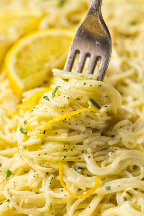 Low Fodmap Lemon Pasta, Pasta With Lemon Garlic Sauce, Lemon Cream Orzo Pasta, Spaghetti With Lemon Sauce, Lemon And Parmesan Pasta, Simple Lemon Pasta Sauce, Pasta Recipes With Lemon, Easy Lemon Sauce For Pasta, Creamy Lemon Parmesan Sauce