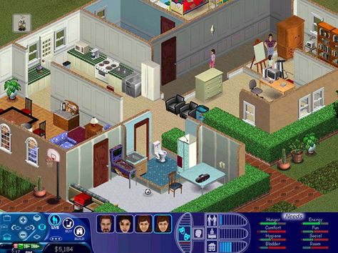 Manhattan Loft, King Of The Hill, The Sims 2, 1 Aesthetic, Real Model, Sims 1, Teenage Years, Play House, Sims 2