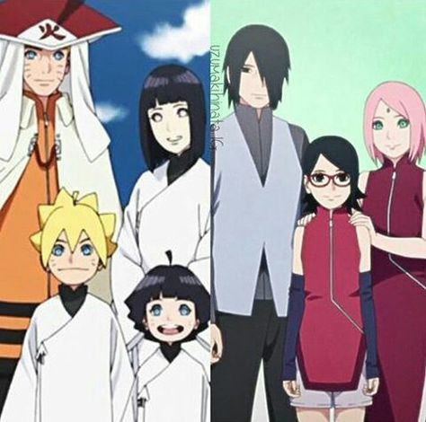 UZUMAKI & UCHIHA FAMILY ❤ Uchimaki Family, Naruto Mignon, Naruto Y Hinata, Aktiviti Kanak-kanak, Naruto Uzumaki Hokage, Naruto Y Sasuke, Naruto Family, Naruto Shippudden, Uzumaki Family