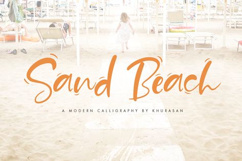 Sand Beach Font | dafont.com Beachy Fonts, Beach Fonts, Sand Writing, Writing Fonts, Stylish Fonts, Beach Modern, Handwritten Fonts, Envato Elements, Modern Fonts