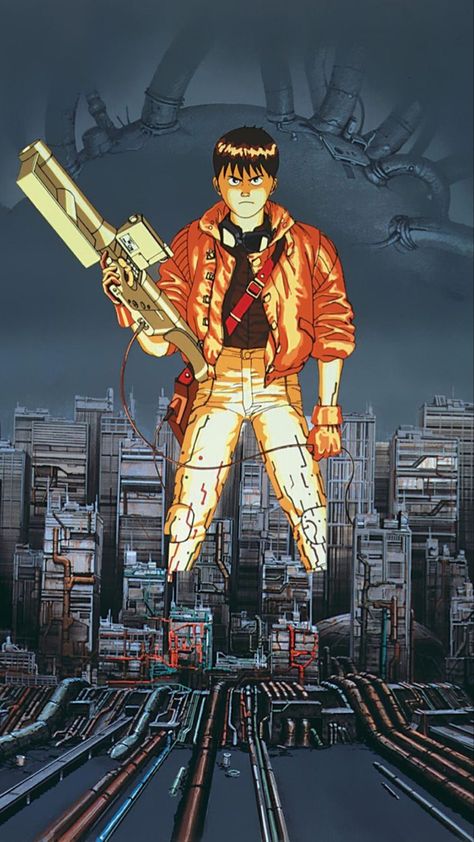 Akira Anime Movie, Akira Movie, Akira Film, Akira Poster, Akira Kaneda, Akira Manga, Akira Anime, Katsuhiro Otomo, Cyberpunk Anime