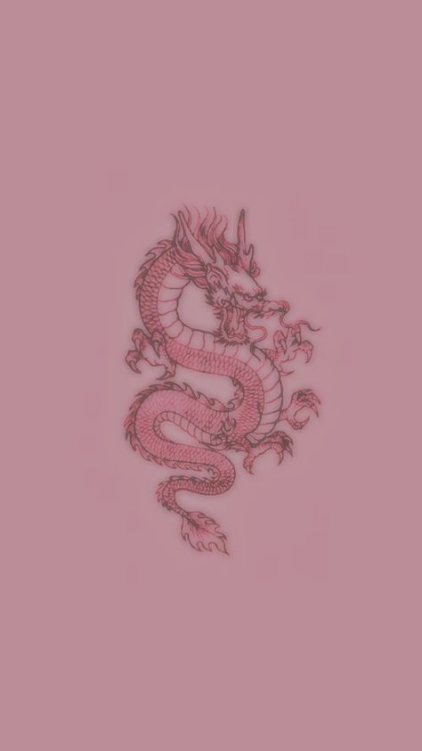 Pink Dragon Wallpaper, Pink Dragon Aesthetic, Pink Asthetics Wallpaper, Unique Iphone Wallpaper, Snake Wallpaper, Pink Tumblr Aesthetic, Pink Snake, Pink Dragon, Iphone Background Wallpaper