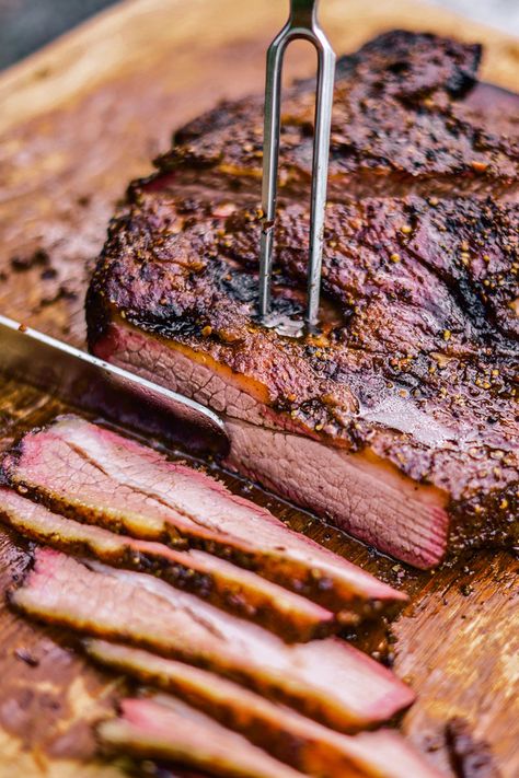 Brisket In Instant Pot, Brisket In Air Fryer, Brisket Ideas, Reheat Brisket, Brisket Sides, Brisket Marinade, Brisket Crock Pot, Grilled Brisket, Brisket Flat