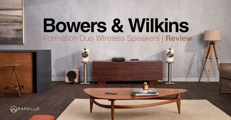 The amazing Bowers & Wilkins Formation Duo Speakers. As a renowned brand in the Hi-End audio field, Bowers & Wilkins is an absolute classic, having created numerous unforgettable speakers for audiophiles, including the B&W 801 & The Nautilus speaker. Full review here Ue Boom Speaker, Bowers And Wilkins Speakers, Transmission Line Speakers, Devon Ojas Speakers, Bowers Wilkins, Genelec Speakers, Class D Amplifier, Integrated Amplifier, Hi End