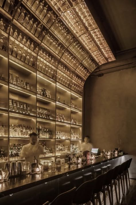 our scents can bring you here Liqueur Cabinets, Bar Astethic, High End Bar, Luxury Restaurant Interior, Bar Lounge Design, Bar Counter Design, Café Design, Bar Sala, Beautiful Bedrooms Master