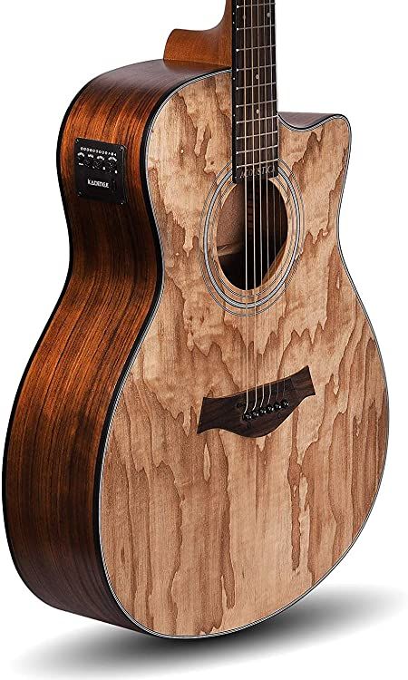 Semi Acoustic Guitar, Guitar Gear, Guitar For Beginners, Guitar Art, Acoustic Electric Guitar, Guitar Design, Cool Guitar, Nature Prints, Ash Wood