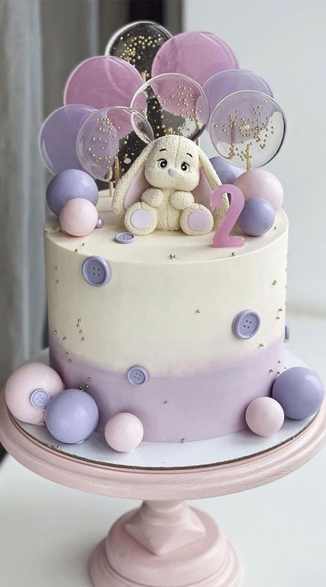 1. Lavender & White Birthday Cake for 2nd Birthday When you have a special occasion coming up, a celebration cake is one of the... Birthday Cake For Baby Girl 2nd, 2 Birthday Cake Girl, Birthday Cake For Toddler Girl, Birthday Cake For 2nd Birthday, Birthday Cake Ideas For Girls Kids, 1 Birthday Cake Girl, 2nd Birthday Cake For Girl, Cake For Kids Girl, 3rd Birthday Cake For Girl