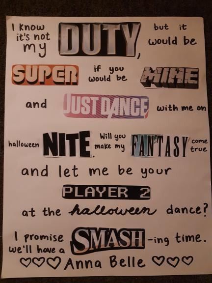 dance proposal poster based on popular video games Gaming Hoco Proposal, Gaming Promposal, Video Game Hoco Proposal, Anime Promposal Ideas, Video Game Promposal, Hawaiian Bros, Formal Proposal, Dance Asks, Hoco Posters