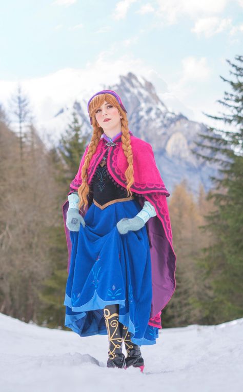 Cosplayer: @kiyomi.of.andalasia (IG)

~I'll never get tired of this snowy photoshoot ☃️❄️ Still my favorite, and hopefully, next time it will be Elsa 🩵

• Anna from Frozen Cosplay (Snow Mountain outfit) •
#annacosplay #frozencosplay #elsacosplay #lareinedesneiges2 #lareinedesneiges #disneyprincesscosplay #disneylandparispa #disneylandparis #disneycosplay #secrethoney #secrethoneydisney 
📌 La Reine des neiges, costume Disney, princesse, Secret Honey, Disneyland Paris Anna Frozen Outfit, Snowy Photoshoot, Anna From Frozen, Frozen Cosplay, Frozen Outfits, Disney Princess Cosplay, Elsa Cosplay, Costume Disney, Mountain Outfit