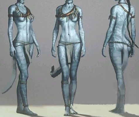 Nature Outfits, Female Base, Blue Avatar, Alien Artwork, Avatar James Cameron, Avatar Images, Avatar Fan Art, Oc Drawings, Pandora Avatar