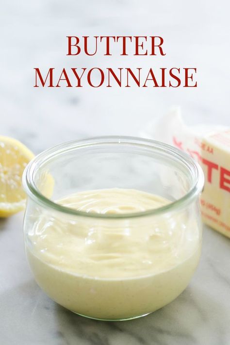 Keto Mayonnaise Recipe, Butter Mayonnaise, Caveman Diet Recipes, Homemade Mayonnaise Recipe, Skin Care Ideas, Keto Sauces, Mayonnaise Recipe, Meat Diet, Squeezed Lemon