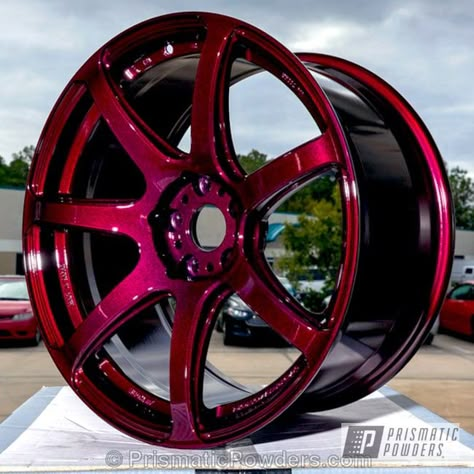 Powder Coating Wheels, Custom Wheels Cars, Custom Rims, Pink Car Accessories, Truck Rims, Car Rims, Custom Cars Paint, Cool Car Accessories, Car Wheels Rims