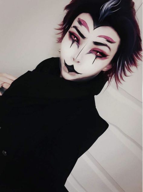 Hellavu Boss Cosplay, Stolas Makeup, Helluva Boss Makeup, Hazbin Hotel Makeup, Moxxie Cosplay, Stolas Cosplay, Fizzarolli Cosplay, Blitzo Cosplay, Helluva Boss Cosplay