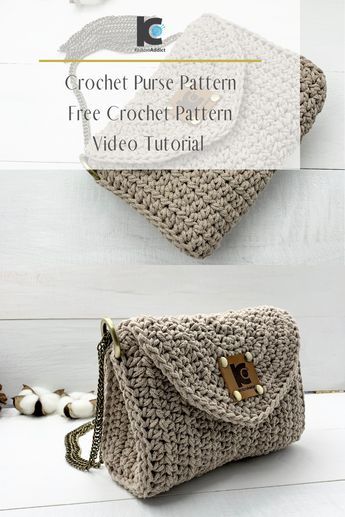 This a 4 season crochet purse. They can get a little more complicated with all the hardware etc, but they are so FUN to make. I includes FREE step by step video tutorial and FREE written pattern. You can do it!! #crochetpurses #crochetpurse #crochetbag #crochet #freecrochet #crochetfree #crochetlove #crochettutorial #crochetfun Purse Patterns Free, Crocheted Purse, Crochet Purse Pattern Free, Free Crochet Bag, Purse Pattern, Crochet Bag Tutorials, Bag Pattern Free, Crochet Pouch, Crochet Clutch