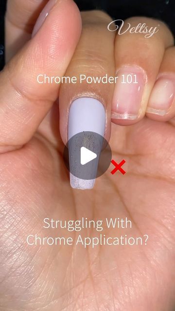 Simple Nail Dip Designs, Chrome Nails Using Eyeshadow, Chrome Gel Nails Tutorial, Diy Chrome Gel Nails, How To Get Chrome Nails, How To Put Chrome Powder On Nails, How To Do Chrome Nails At Home, Dip Powder Nails With Chrome, How To Add Chrome To Nails