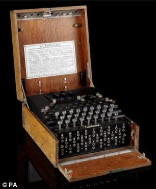 Enigma variations: This coding machine sold at auction for £85,000. Enigma Machine, Art Quiz, Bletchley Park, Art Newspaper, Electronic Circuit Design, Alan Turing, 3d Images, Art News, Branding Mood Board