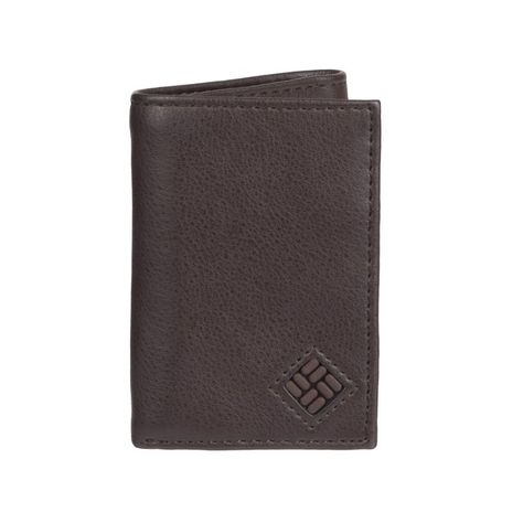 Men's RFID Trifold Wallet Columbia Logo, Personal Identity, Branded Wallets, Men's Wallet, Radio Frequency, Trifold Wallet, Leather Coat, Wallet Men, Leather Wallet