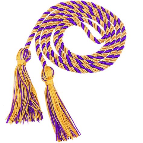 PRICES MAY VARY. 【2024 Graduation Tassel Honor Cords】🎓🌟Celebrate your academic journey's with our two-toned 2024 graduation tassel,and commemorate your graduation with a cord that weaves together the traditional significance of purple for wisdom and the golden glow of victory, As you walk across the stage,let this honor cord be a testament to your resilience and dedication,a tactile representation of years of effort and learning. It's more than just an accessory; it's a rite of passage for stu Graduation Tassel, Rope Belt, 2024 Graduation, Washable Markers, Class Of 2024, Golden Glow, Braided Rope, Graduation Decorations, College Graduation