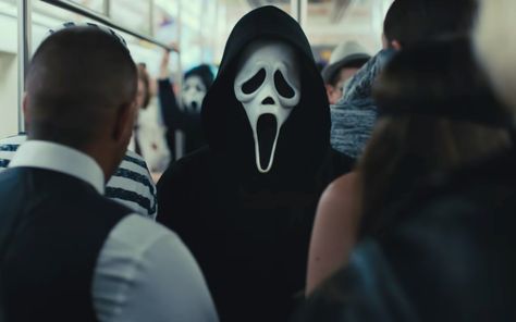 Ghost Face Wallpaper Aesthetic, Scream 1, Scream Mask, California Towns, Scream Franchise, Neve Campbell, Ghostface Scream, Scream 6, Slasher Movies