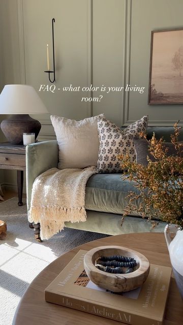 Farrow And Ball Living Room, Snug Room, French Gray, Cottage Living Rooms, Living Room Green, Time Of Day, Green Rooms, Cottage Living, Living Room Inspo