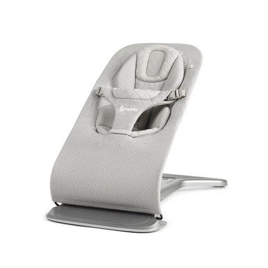 Ergobaby Evolve 3-in-1 Bouncer – grows with baby from newborn to infant to
toddler
The Ergobaby Evolve 3-in-1 Bouncer was designed with guidance from a Pediatric Orthopedist to meet the expectations of parents and provide natural rocking motion for their beloved ones. This super ergonomic nursery accessory is suitable to use from birth up to approx. 3 years old in 3 different modes - newborn lounger, baby bouncer and toddler chair.
Modern design with lightweight frame and quality fabrics
The Evolve Bouncer features lightweight flat folding frame and quality seat cover made of elegantly quilted fabrics with mesh panels to provide ultimate comfort for your growing child. There is also a special newborn insert that ensures soft and snug environment for tiny bodies. All fabrics can be easily r Flat Head Syndrome, Newborn Lounger, Mesh Lighting, Baby Head Support, Toddler Chair, Nursing Pillows, Prams And Pushchairs, Security Lock, Baby Sling Carrier