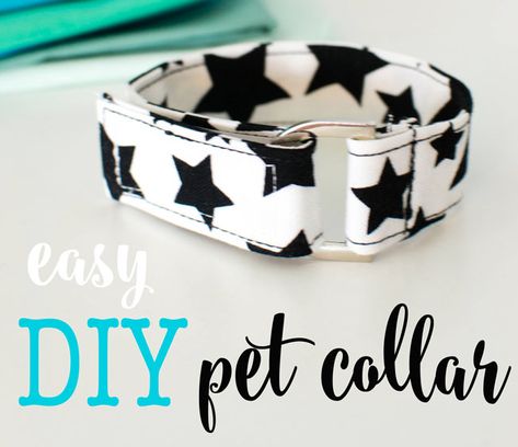 Free Sewing Pattern: DIY Pet Collar • I Sew Free Dog Collar Sewing Pattern Free, Dog Collar Pattern, Dog Jackets, Diy Dog Collar, Collars Diy, Summer Things, Diy Collier, Dog Shirts, Sewing Tutorials Free