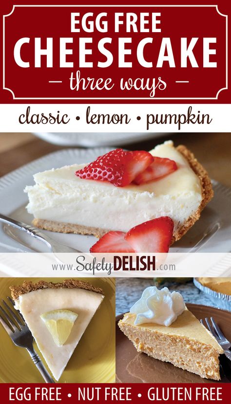 Egg Free Cheesecake, Egg Free Christmas Desserts, Egg Free Cheesecake Filling, No Egg Cheesecake Recipes, Eggless Cheesecake, Egg Free Cheesecake Recipe, Eggless Pumpkin Cheesecake, No Egg Cheesecake, Egg Free Pumpkin Cheesecake