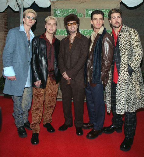 Nsync 90s, Y2k Mens, Monster Boy, 90s Childhood, Cosplay Diy, 1990's Fashion, 90s Nostalgia, Guilty Pleasure, Group Photo