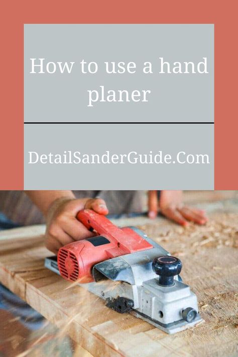 How to use a hand planer Detail Sander, Woodworking Inspiration, By Plane, Diy Home Improvement, Wooden Board, Wooden Blocks, Wood Blocks, The Table, Sanders