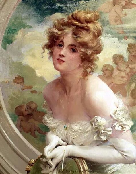 Victorian Lady Victorian Paintings, Woman In White, Rennaissance Art, Art Ancien, Tableau Art, Classic Paintings, Arte Sketchbook, Victorian Art, Historical Art