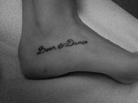 Born to love. Born To Dance Tattoo, Dance Related Tattoos, Dancer Tattoo, Dance Tattoo, Related Tattoos, Mini Tattoos, Inspirational Tattoos, Tattoos And Piercings, Small Tattoos