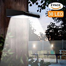 2 Pack 30 LED Solar Lights Outdoor, Avaspot【Upgraded Version】Solar Powered Security Light, Wireless Waterproof Motion Sensor Solar Light, Outdoor Wall Light for Patio, Deck, Garden, Garage Shed Lighting Ideas, Shed Lighting, Best Outdoor Solar Lights, Best Solar Lights, Outdoor Shed, Motion Sensor Lights Outdoor, Garden Garage, Solar Lights Outdoor, Solar String Lights Outdoor