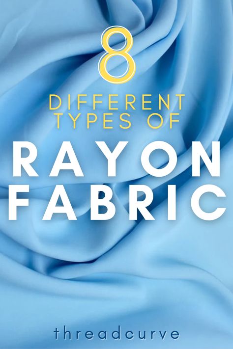 Rayon Fabric Texture, Rayon Fabric Dresses, Jersey Fabric Texture, Types Of Cotton Fabric, Types Of Fabric, Clothing Tips, Important Things To Know, Fashion Dictionary, Clothing Fabric