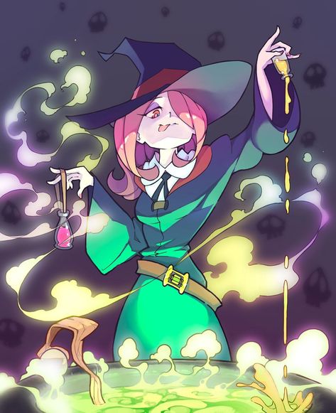 #wattpad #fanfiction ▷ THIS STORY CONTINUES AFTER SEASON 2 (EP.25) SO BE WARNED FOR SPOILERS Both Andrew & Akko have a weird and complicated relationship with eachother. They don't know how to feel about eachother...  It all started when Akko had saved Earth from Croix's missile. Andrew saw how heroic Akko really was a... My Little Witch Academia, Little Witch Academia, Anime Witch, 11x17 Poster, Witch Academia, Witch Art, A Witch, Art Plastique, Magical Girl