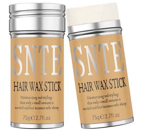 Samnyte Hair Wax Stick, 2PCS x 2.7 Oz Wax Stick for Hair Wigs Edge Control Slick Stick Hair Pomade Stick Non-greasy Styling Wax for Fly Away & Edge Frizz Hair Wax Stick For Hair, Stick For Hair, Hair Slick, Slick Stick, Hair Wax Stick, Frizz Hair, Wax Stick, Hair Frizz, Edge Control