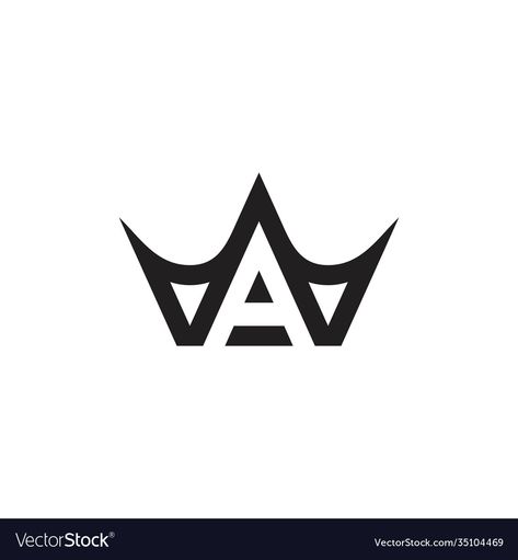 Line Logo, Crown Logo, Infiniti Logo, Letter A, Geometric Lines, Brand Identity Design, Letter Logo, Identity Design, Transparent Png